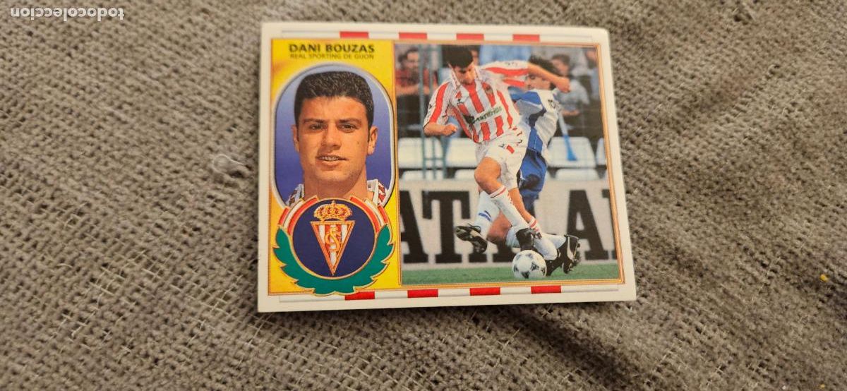 Cromos de F&uacute;tbol: dani bouzas sporting de gijon 1997 1996 97 este 96