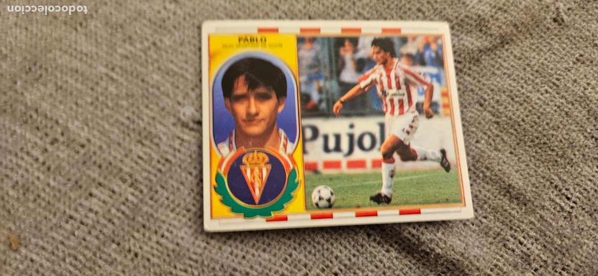 Cromos de F&uacute;tbol: pablo sporting de gijon 1997 1996 97 este 96