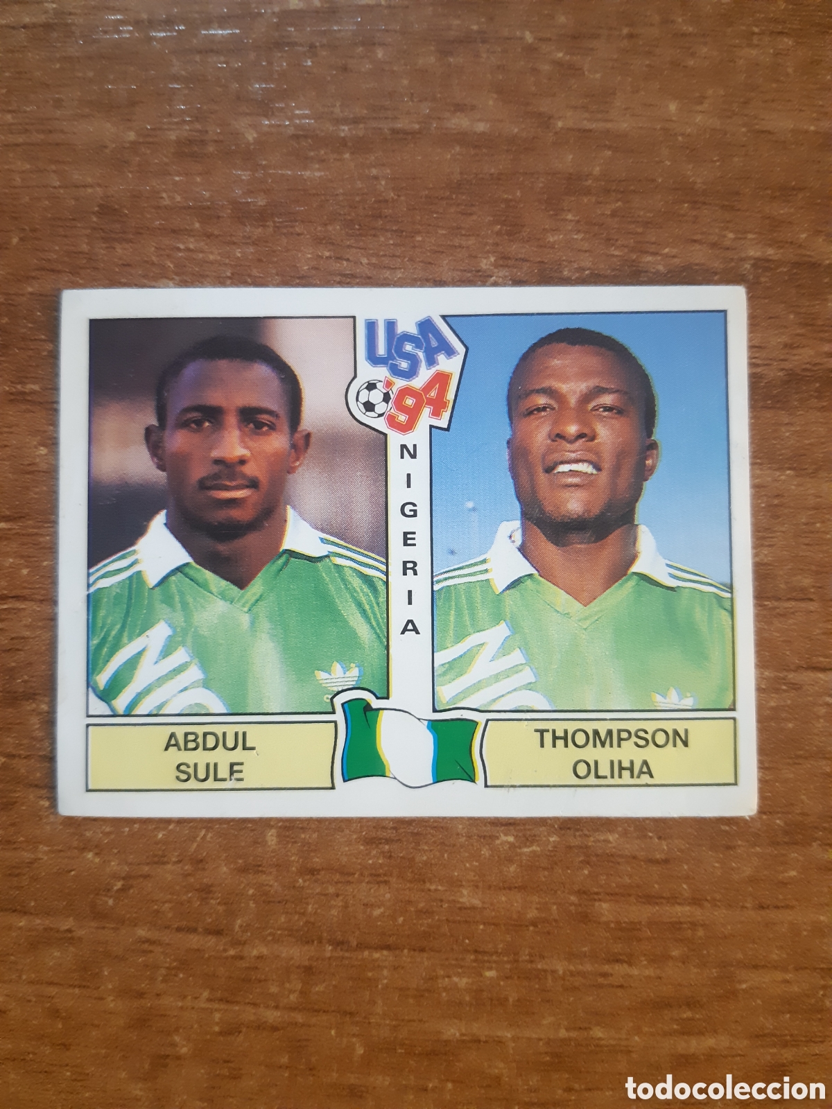 Figurine di Calcio: N&deg;239 Sule - Oliha (Nigeria) Mundial USA 94 PANINI. Nunca pegado