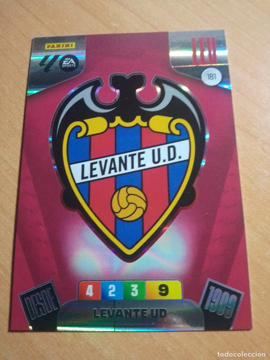 Cromos de F&uacute;tbol: 181 ESCUDO DEL LEVANTE 25 26 ADRENALYN XL 2025 2026