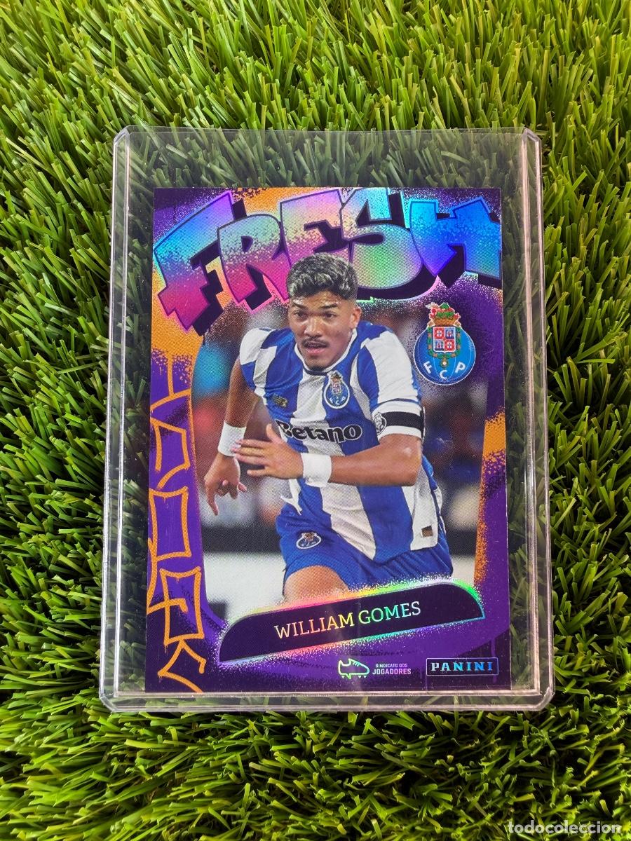 Fu&szlig;ball-Sticker: N&ordm; 234 William Gomes Fresh Oporto Idolos Futebol Liga Portuguesa 25 26