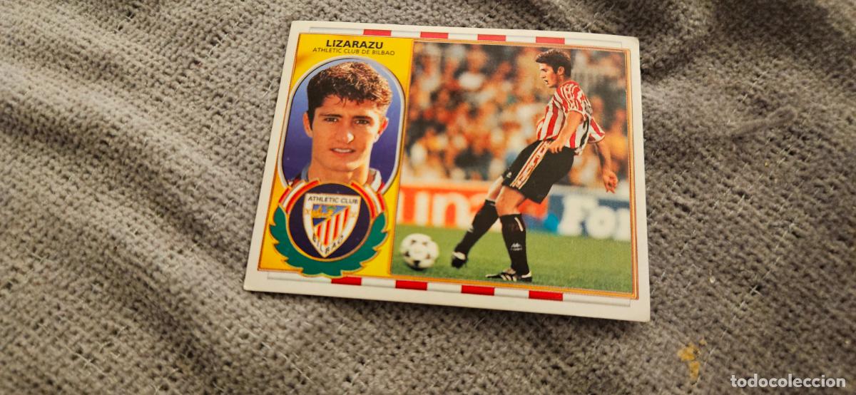 Fu&szlig;ball-Sticker: lizarazu athletic de bilbao 1997 1996 97 este 96