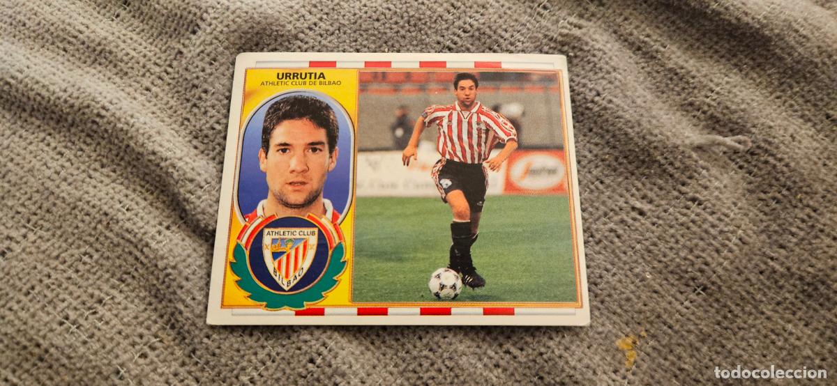 Cartes &agrave; collectionner de Football: urrutia athletic de bilbao 1997 1996 97 este 96