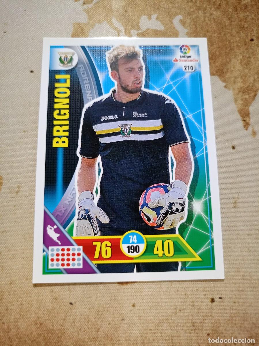 Fu&szlig;ball-Sticker: Legan&eacute;s 210 BRIGNOLI Adrenalyn 2016-17