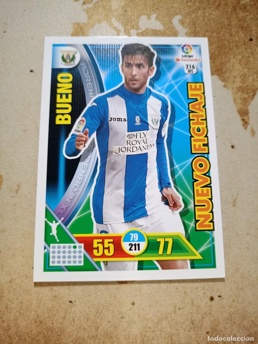 Cartes &agrave; collectionner de Football: Legan&eacute;s 216 bis BUENO Adrenalyn 2016-17