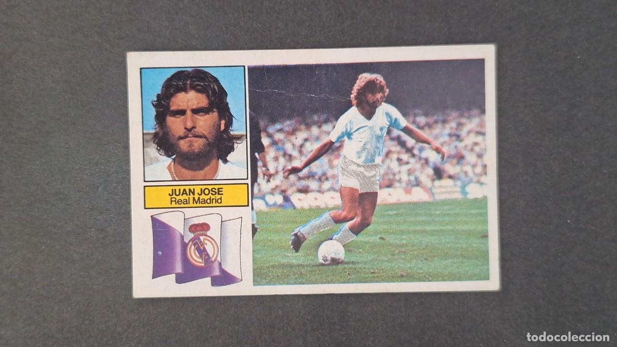 Figurine di Calcio: L5 JUAN JOSE REAL MADRID LIGA ESTE 1982 1983 83 83 RECUPERADO DESPEGADO