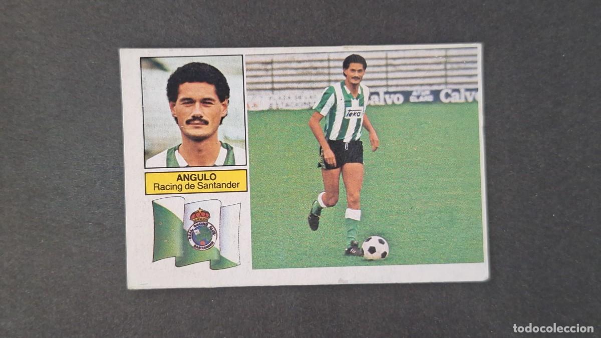 Fu&szlig;ball-Sticker: L5 ANGULO RACING DE SANTANDER LIGA ESTE 1982 1983 83 83 RECUPERADO DESPEGADO