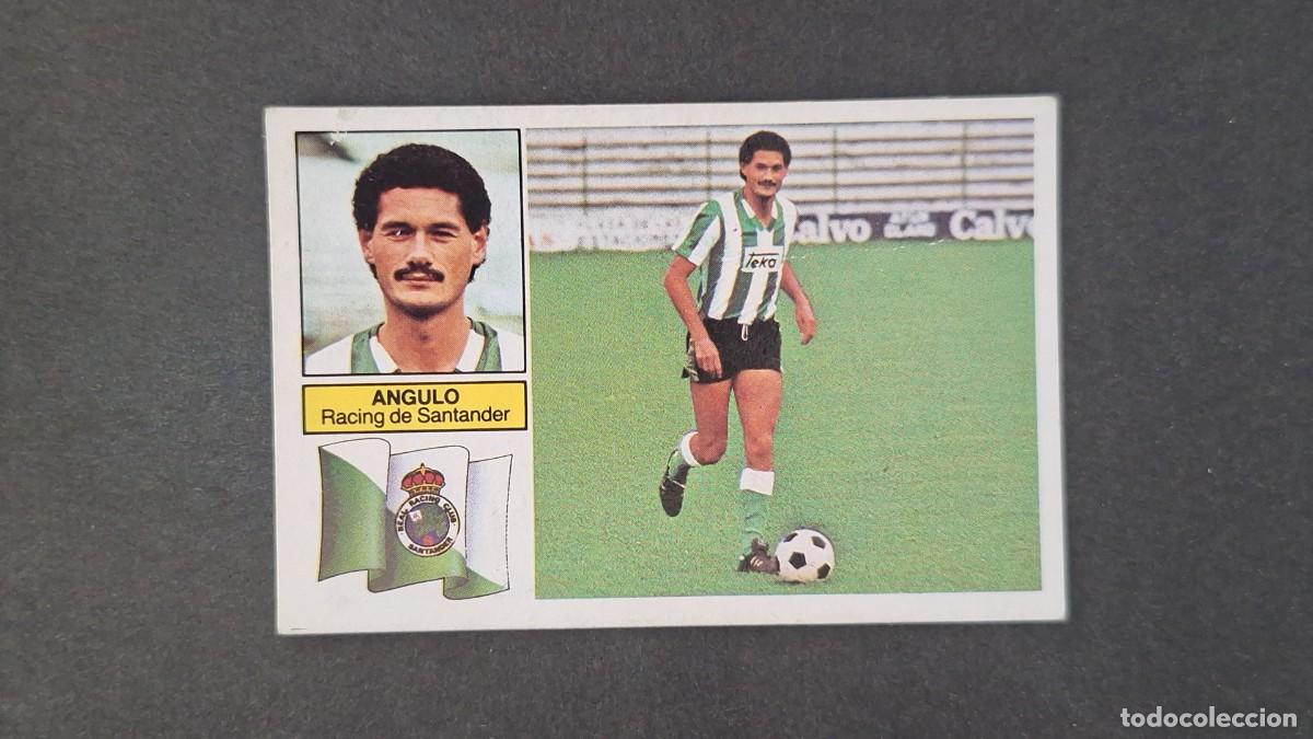 Figurine di Calcio: L5 ANGULO RACING DE SANTANDER LIGA ESTE 1982 1983 83 83 RECUPERADO DESPEGADO