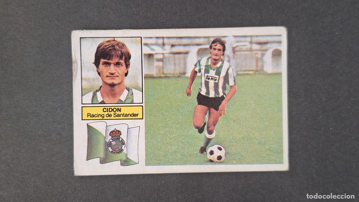 Fu&szlig;ball-Sticker: L5 CIDON RACING DE SANTANDER LIGA ESTE 1982 1983 83 83 RECUPERADO DESPEGADO