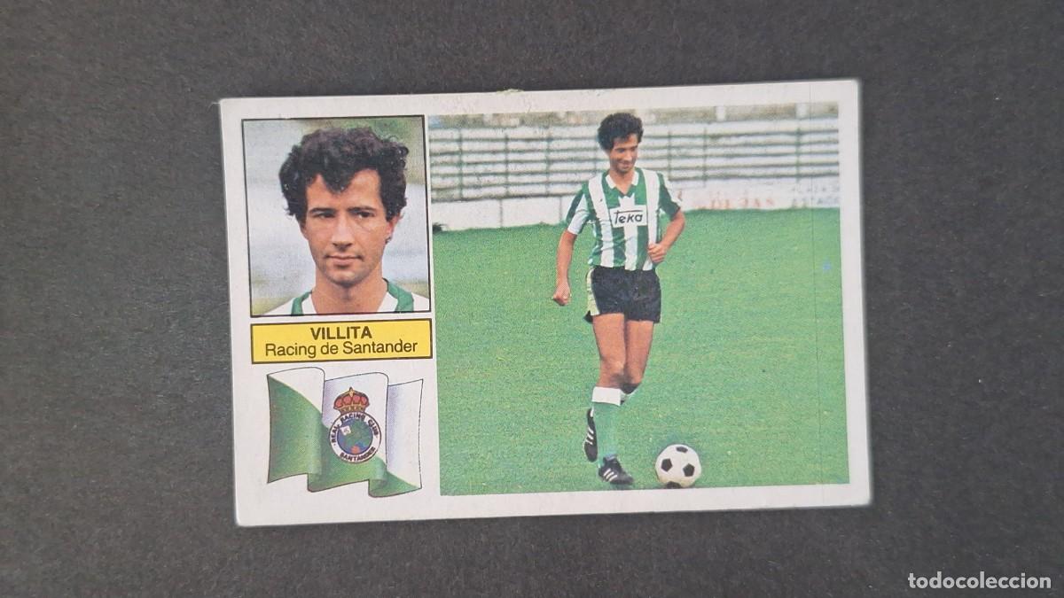 Fu&szlig;ball-Sticker: L5 VILLITA RACING DE SANTANDER LIGA ESTE 1982 1983 83 83 RECUPERADO DESPEGADO
