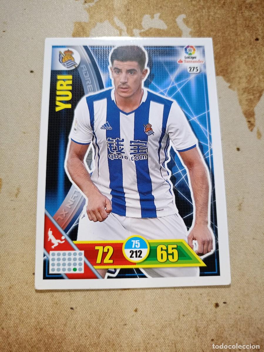 Cromos de F&uacute;tbol: Real Sociedad 275 YURI Adrenalyn 2016-17