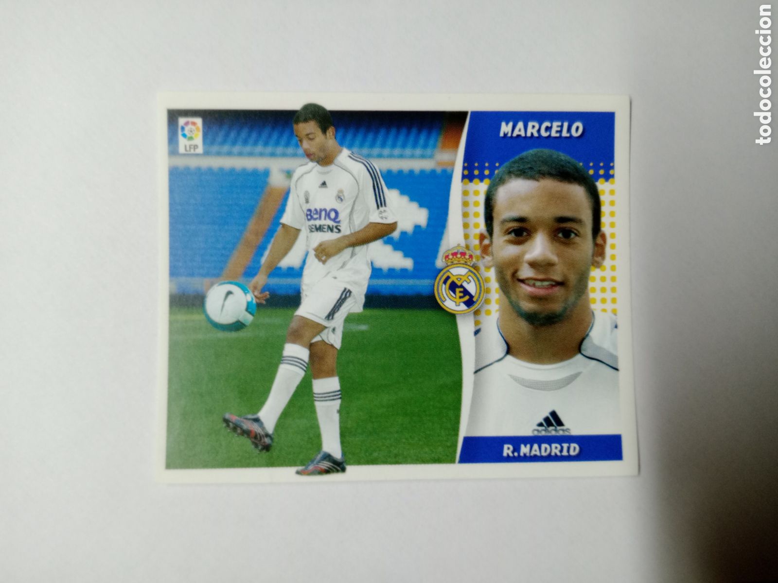 Cromos de F&uacute;tbol: 06-07 ESTE CROMO NUEVO NUNCA PEGADO EN BUEN ESTADO MERCADO DE INVIERNO MARCELO
