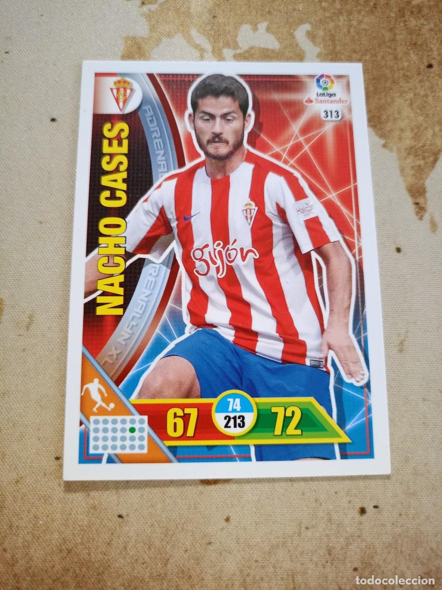 Cromos de f&uacute;tbol: Sporting 313 NACHO CASES Adrenalyn 2016-17 - Foto 1