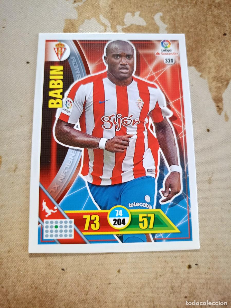 Cromos de f&uacute;tbol: Sporting 320 BABIN Adrenalyn 2016-17 - Foto 1