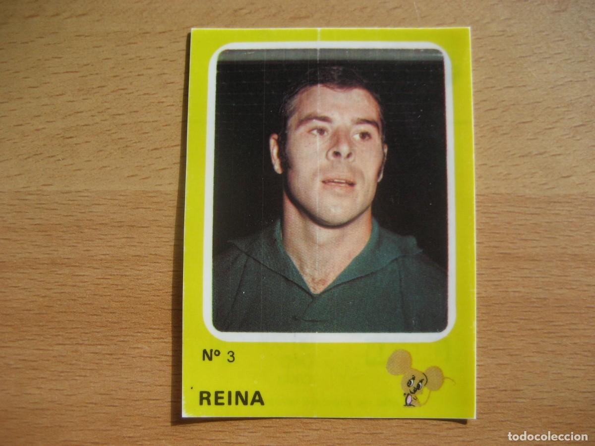 Cromos de F&uacute;tbol: CROPAN N&ordm; 3 - REINA - AT. MADRID - CRUYFF Y LOS COLOSOS DE ESTA LIGA 74/75