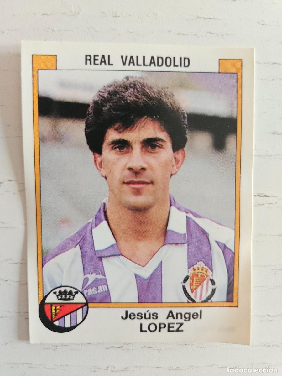 Fu&szlig;ball-Sticker: N&deg;383 L&oacute;pez (Valladolid) liga 87-88 F&Uacute;TBOL 88 PANINI. Nunca pegado, NUEVO