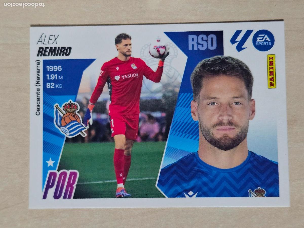 Cromos de F&uacute;tbol: CROMO N&ordm; 3 REMIRO - REAL SOCIEDAD - EDICIONES ESTE 2025-26 - 25/26 (NUEVO)
