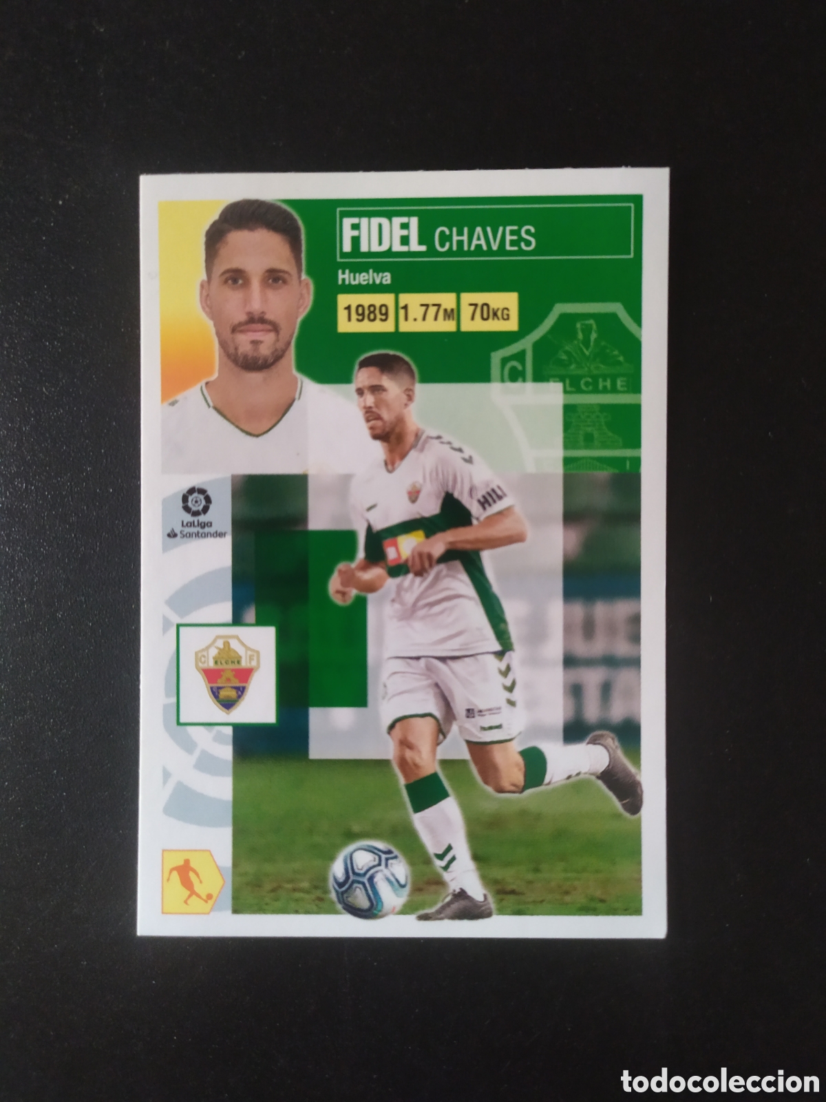 Cartes &agrave; collectionner de Football: Liga este 2020 2021 20 21 panini Fidel n&deg; 14 Elche