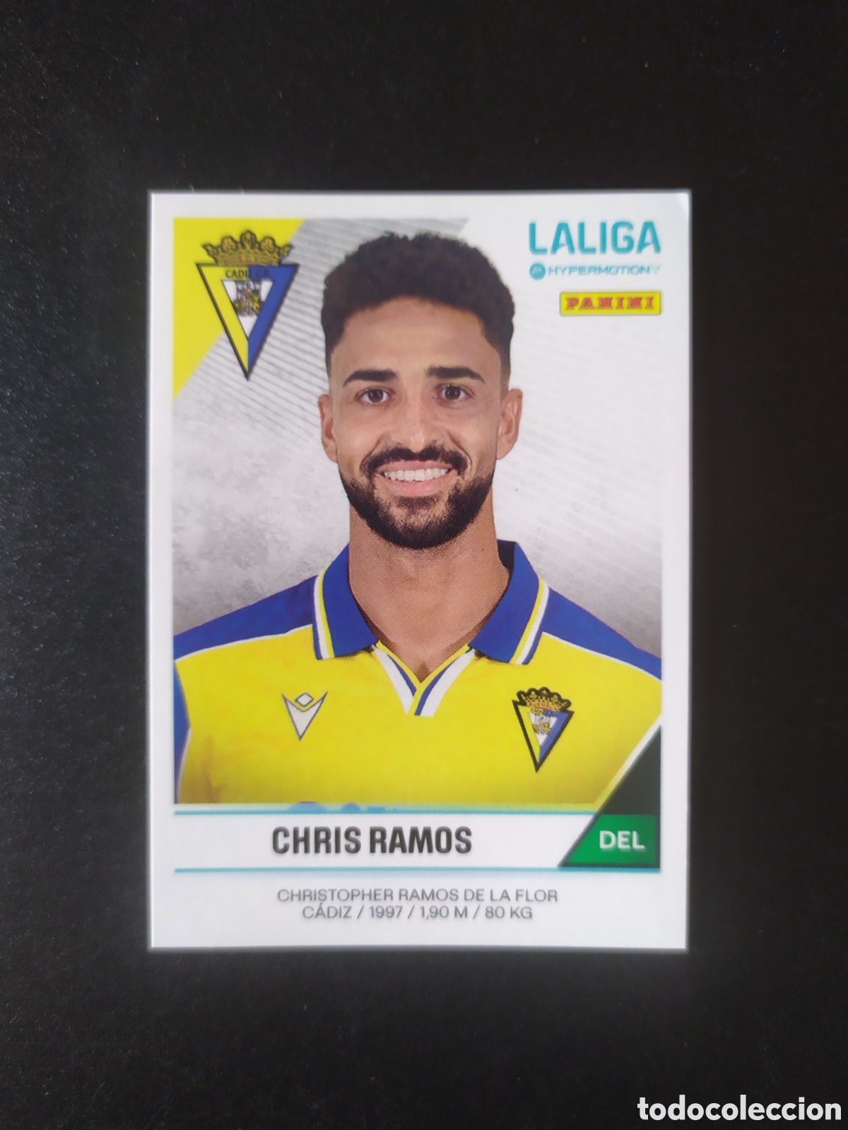 Fu&szlig;ball-Sticker: Liga Hypermotion 2024 2025 24 25 panini Chris Ramos n&deg; 76 C&aacute;diz