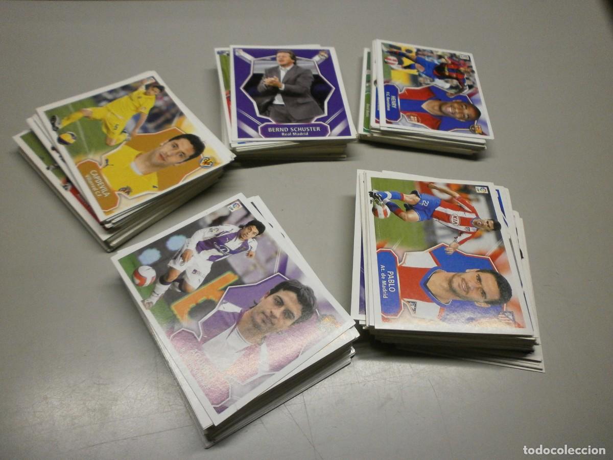 Cromos de F&uacute;tbol: lote de mas de 250 cromos sin pegar ediciones este liga 08 09