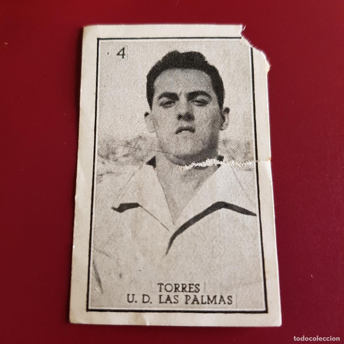 Fu&szlig;ball-Sticker: GRAFICAS BRASIL - 1956 1957 - 56 57 - LAS PALMAS - 4 TORRES - RECUPERADO