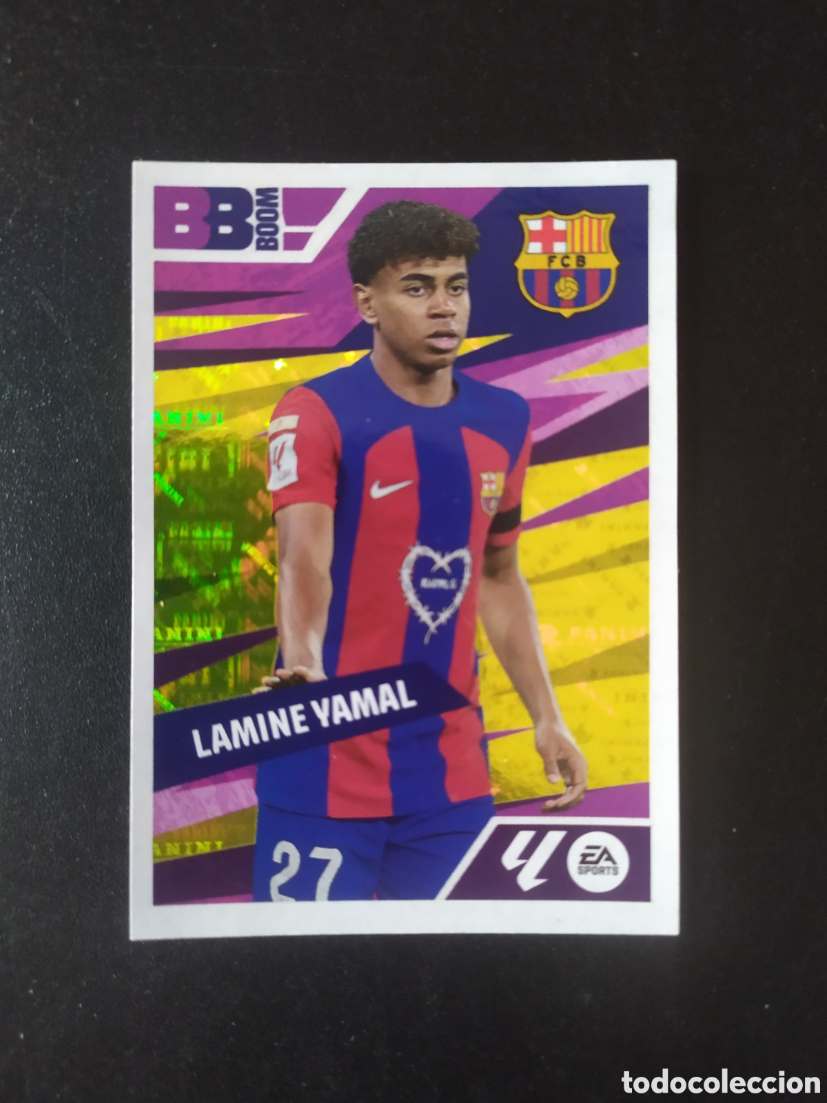 Cromos de F&uacute;tbol: Liga este 2024 2025 24 25 panini Lamine Yamal baby boom n&deg; 13 Barcelona
