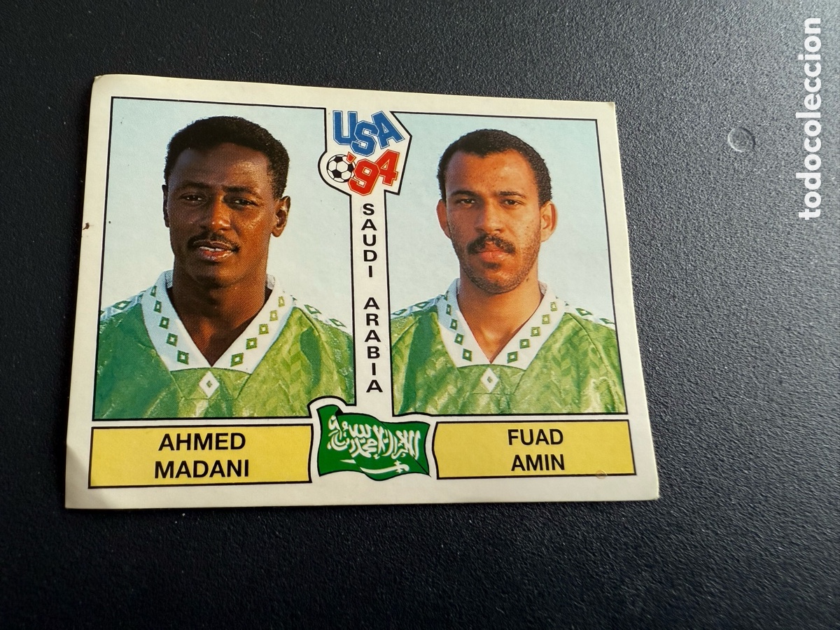 Figurine di Calcio: Cromo PANINI. USA 94. n 438. AHMED-FUAD ( Arabia Saud&iacute;)