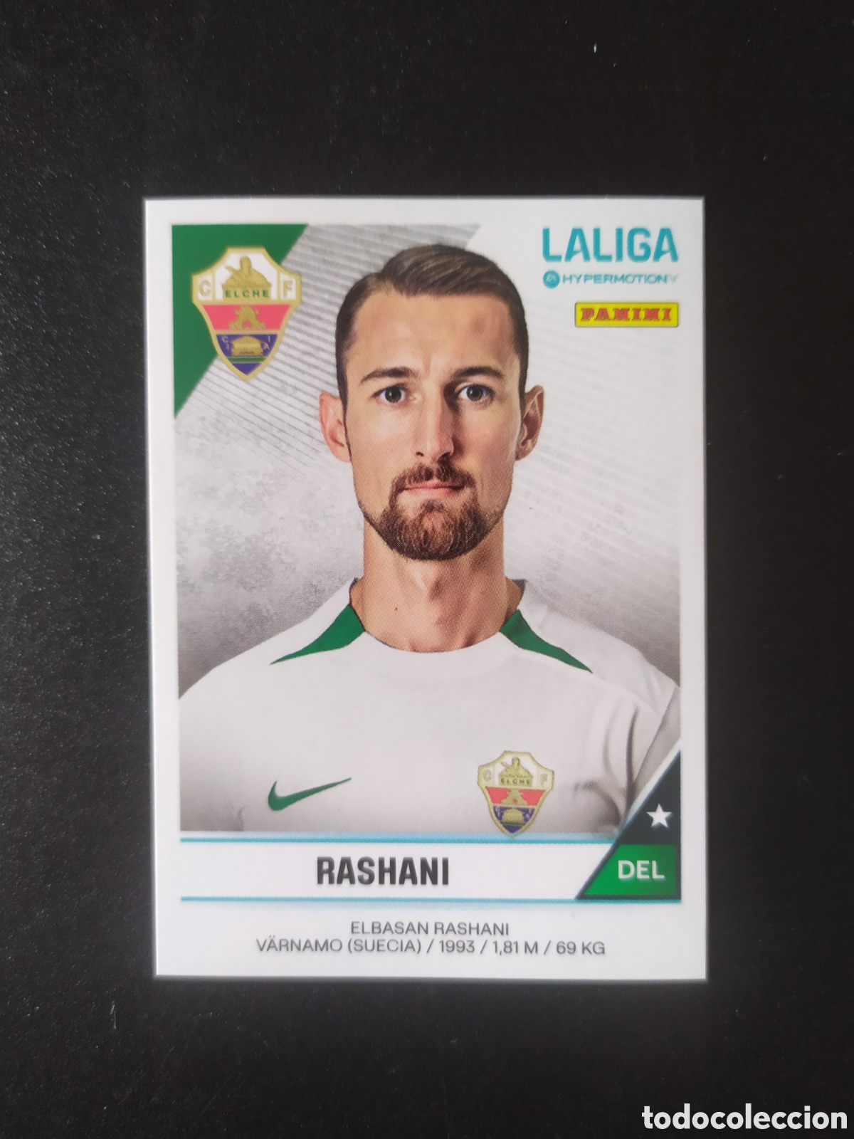 Cromos de F&uacute;tbol: Liga Hypermotion 2024 2025 24 25 panini Rashani n&deg; 188A 188 A Elche