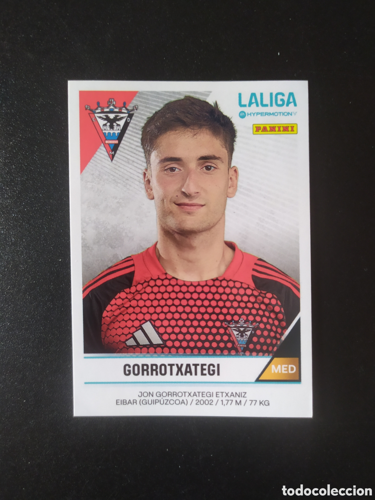 Fu&szlig;ball-Sticker: Liga Hypermotion 2024 2025 24 25 panini Gorrotxategi n&deg; 316 Mirandes