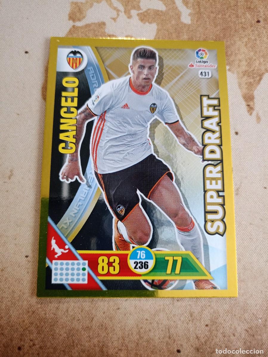 Cromos de f&uacute;tbol: S&uacute;per Draft 431 CANCELO Adrenalyn 2016-17 - Foto 1