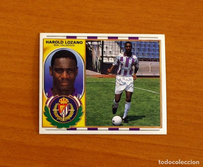Cromos de F&uacute;tbol: Real Valladolid - Harold Lozano -Fichaje n&ordm; 13 - Ediciones Este Liga 1996-1997, 96-97 - Nunca pegado