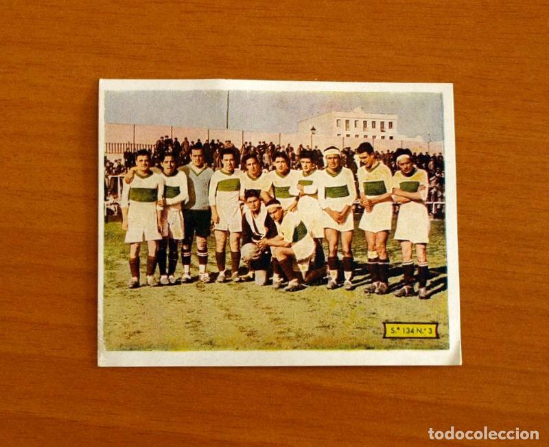 Fu&szlig;ball-Sticker: Elche -N&ordm; 3, Alineaci&oacute;n, Equipo -Serie 134 -Cup&oacute;n Peninsular 1932-1933, 32-33-2&ordm; &Aacute;lbum -Nunca pegado