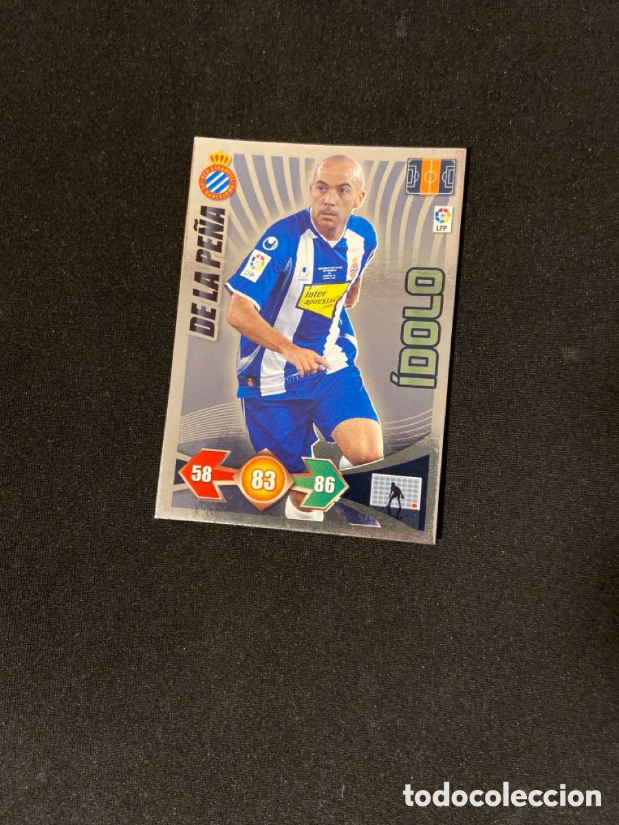 Cromos de F&uacute;tbol: DE LA PE&Ntilde;A 388 IDOLO (ESPANYOL) ADRENALYN PANINI 2009-2010 09 10 CROMO CARTA A-6