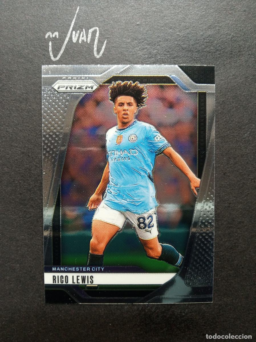 Football Stickers: N&ordm; 10 RICO LEWIS MANCHESTER CITY ⚽ PANINI &reg; PRIZM PREMIER LEAGUE SOCCER 2024 2025 24 25
