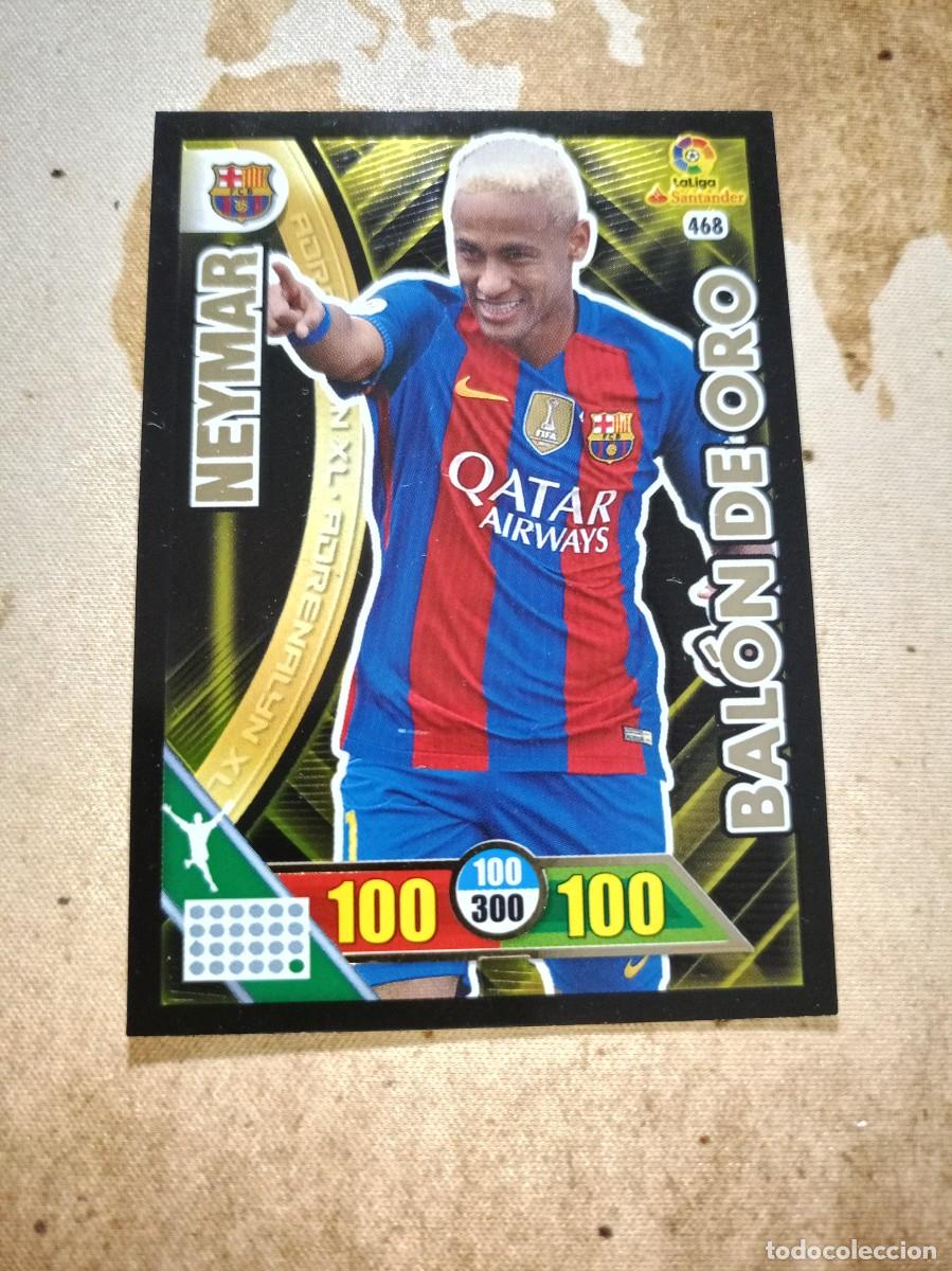 Cromos de F&uacute;tbol: Bal&oacute;n de oro 468 NEYMAR Adrenalyn 2016-17