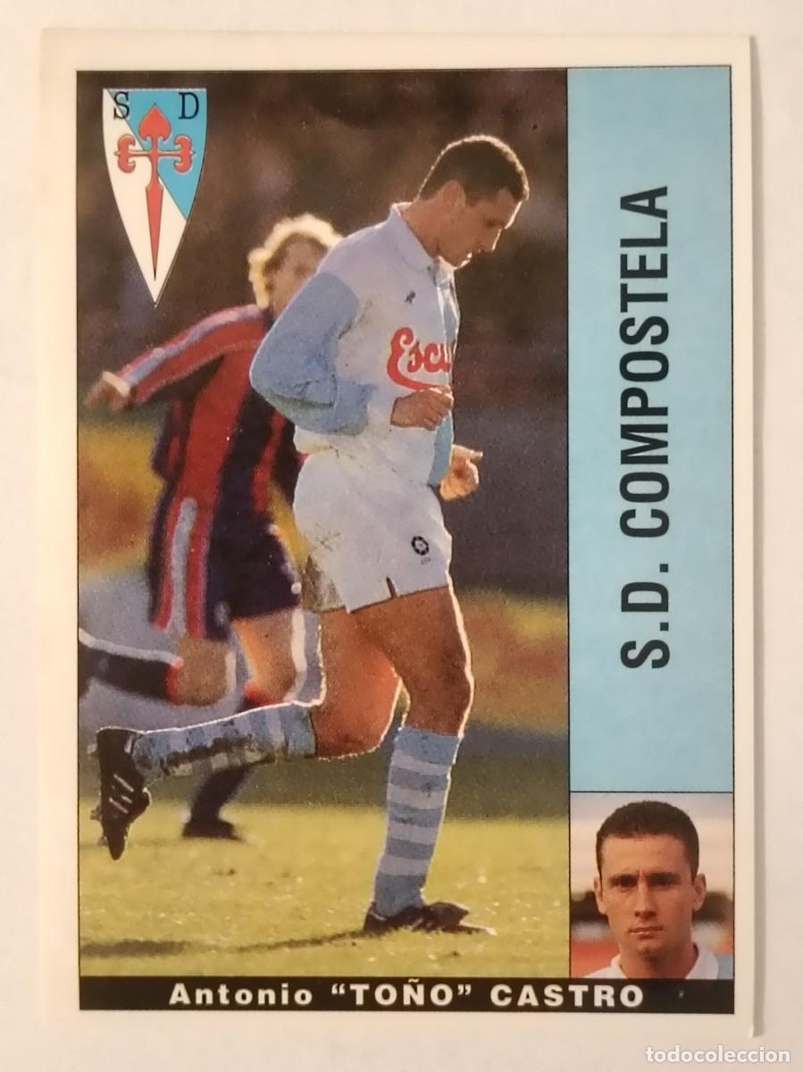Cromos de Futebol: TO&Ntilde;O CASTRO S.D. COMPOSTELA LIGA 95/96 PANINI