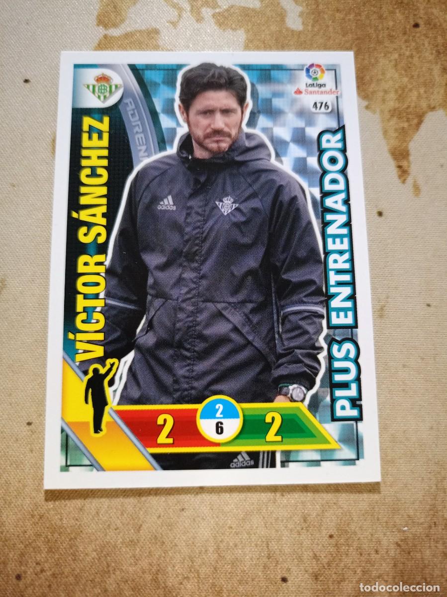 Cartes &agrave; collectionner de Football: Plus entrenador 476 VICTOR S&Aacute;NCHEZ Adrenalyn 2016-17