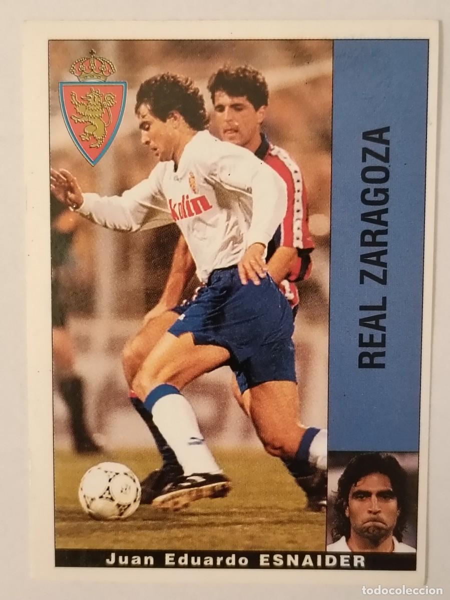 Cromos de F&uacute;tbol: ESNAIDER (BAJA) REAL ZARAGOZA LIGA 95/96 PANINI