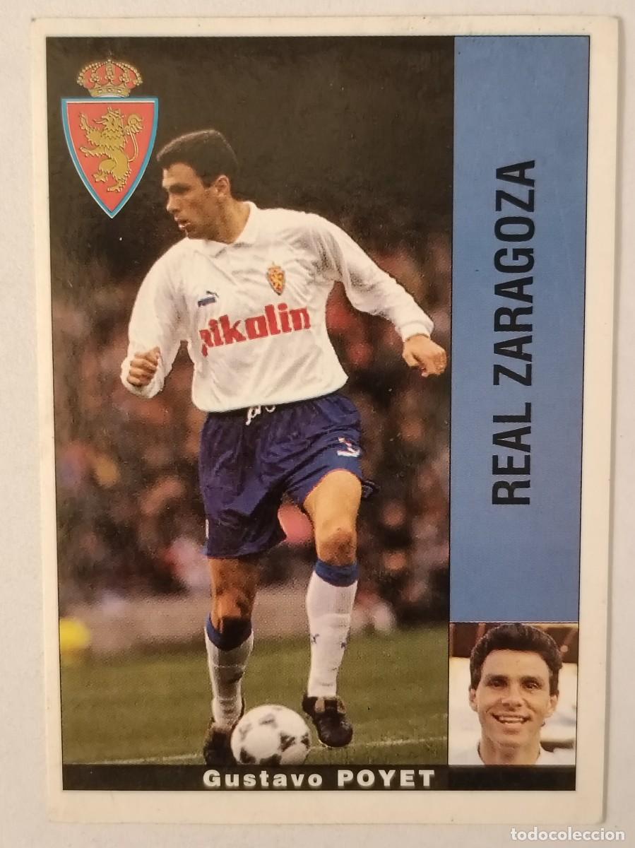 Cromos de F&uacute;tbol: POYET REAL ZARAGOZA LIGA 95/96 PANINI