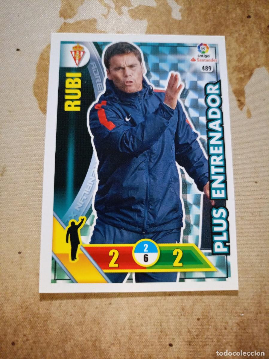 Football Stickers: Plus entrenador 489 RUB&Iacute; Adrenalyn 2016-17
