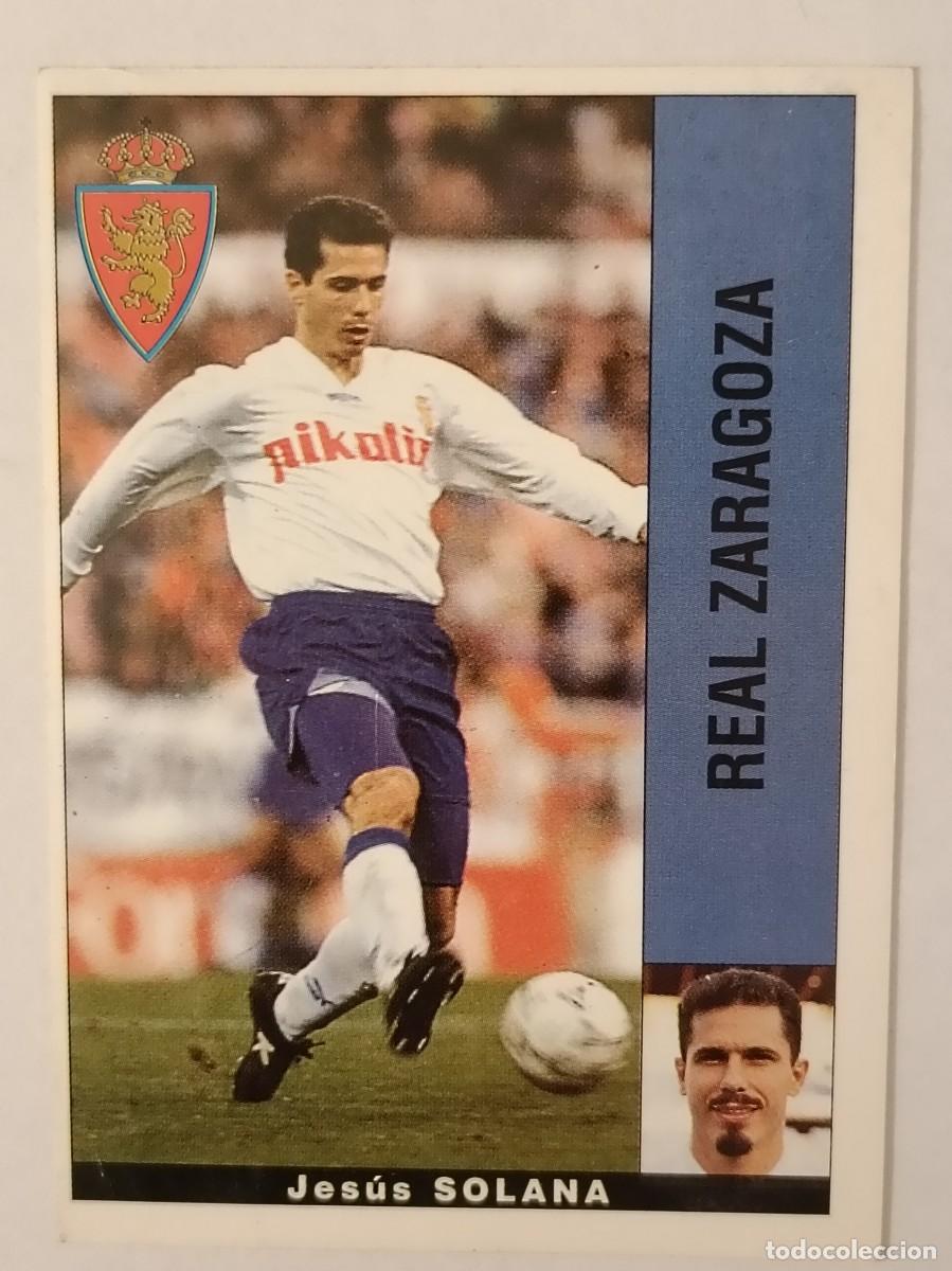 Cromos de F&uacute;tbol: SOLANA REAL ZARAGOZA LIGA 95/96 PANINI
