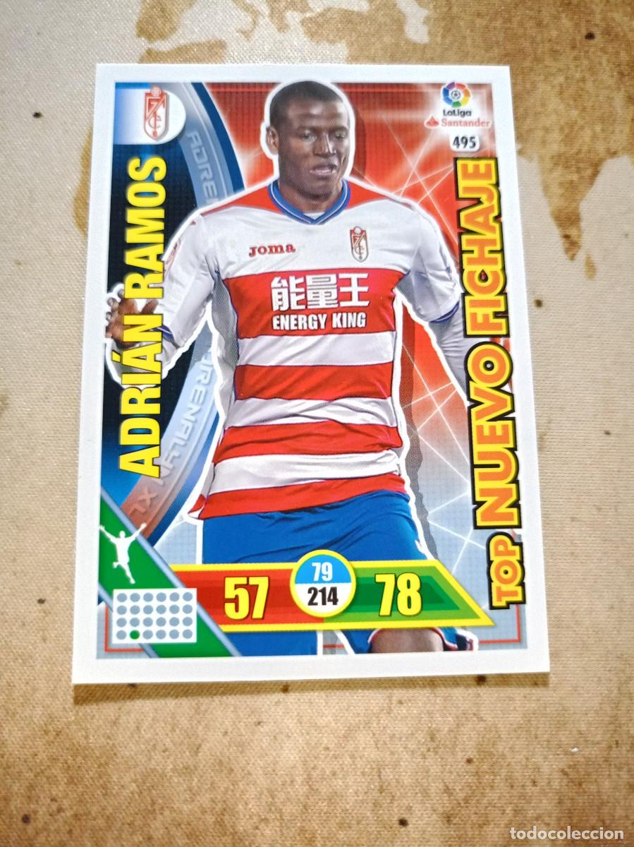 Fu&szlig;ball-Sticker: Nuevo fichaje 495 ADRI&Aacute;N RAMOS Adrenalyn 2016-17