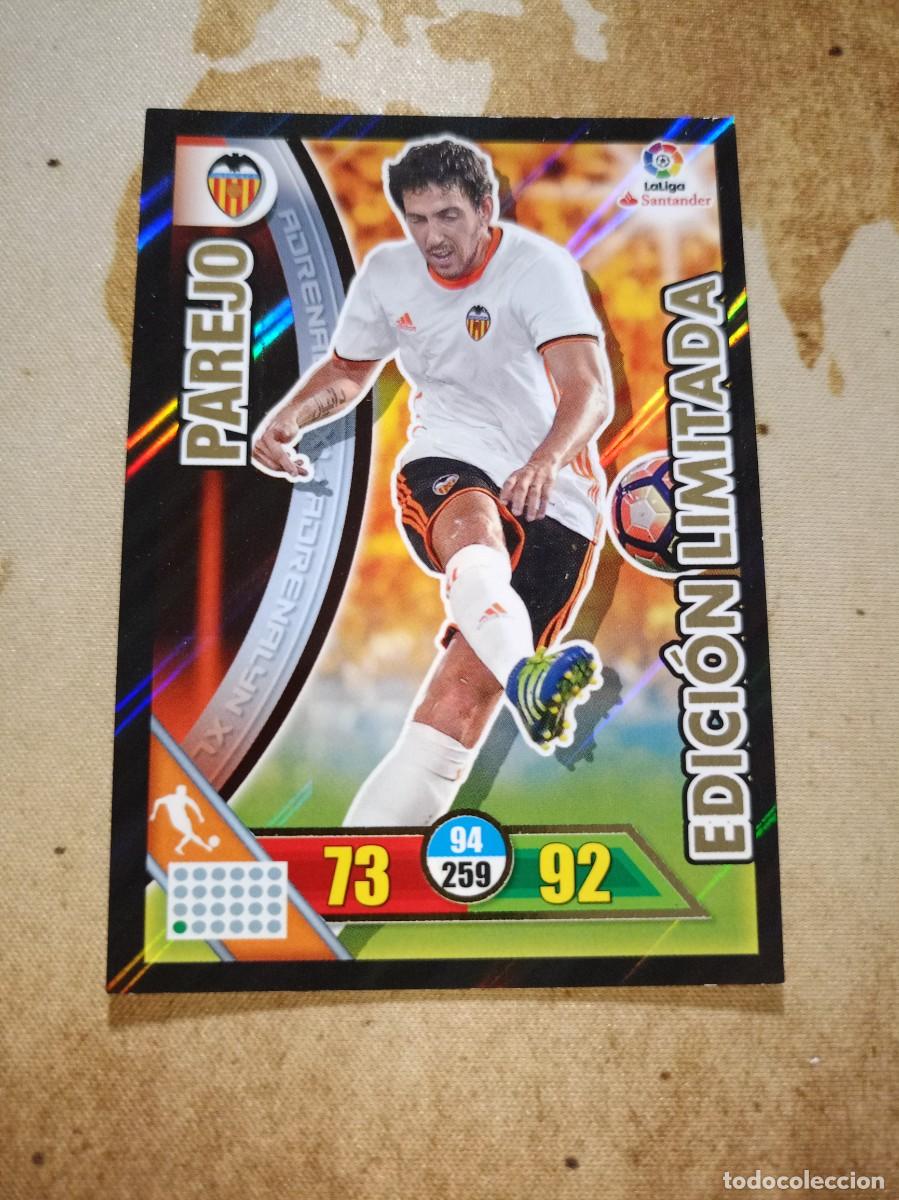 Fu&szlig;ball-Sticker: Edici&oacute;n limitada PAREJO Adrenalyn 2016-17