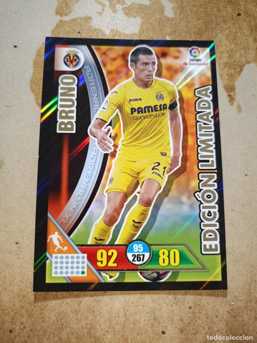 Fu&szlig;ball-Sticker: Edici&oacute;n limitada BRUNO Adrenalyn 2016-17