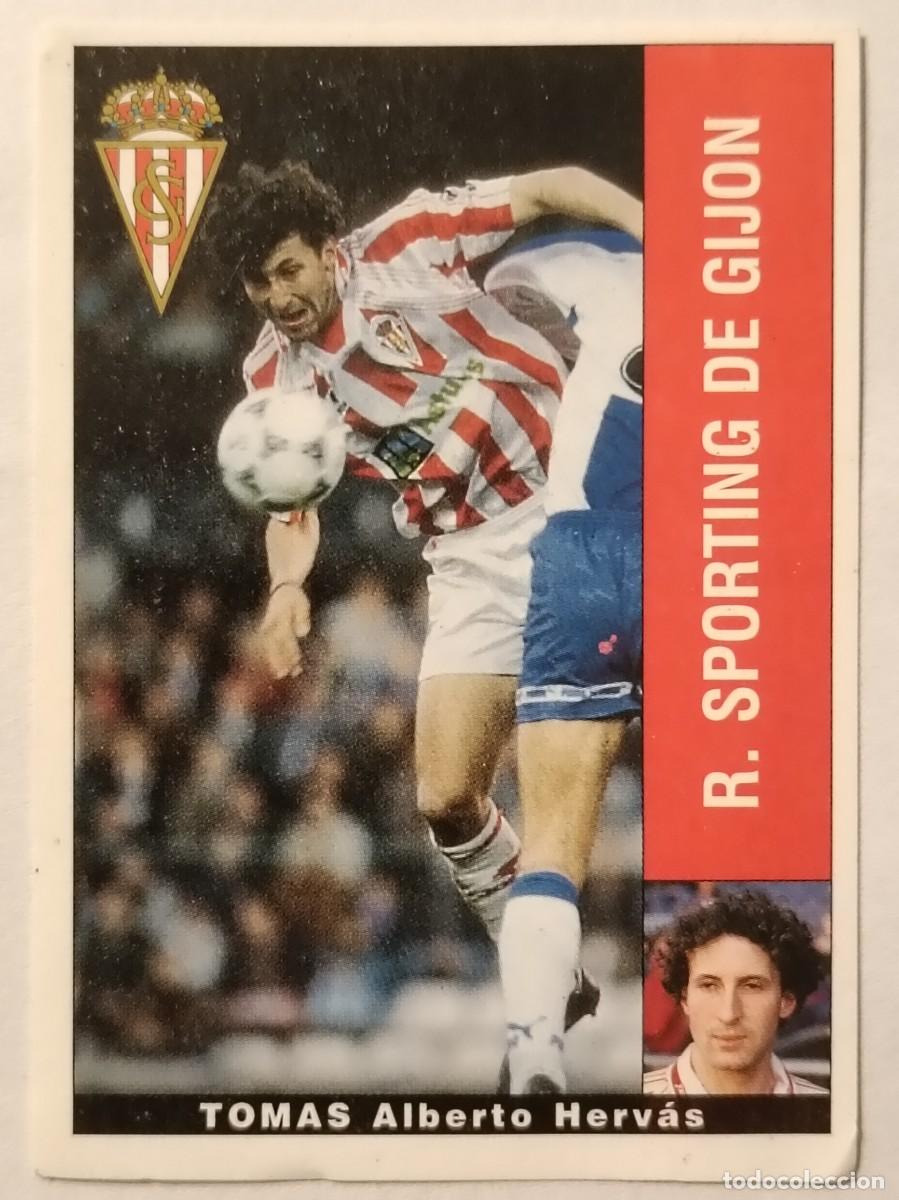 Fu&szlig;ball-Sticker: TOMAS SPORTING GIJON LIGA 95/96 PANINI
