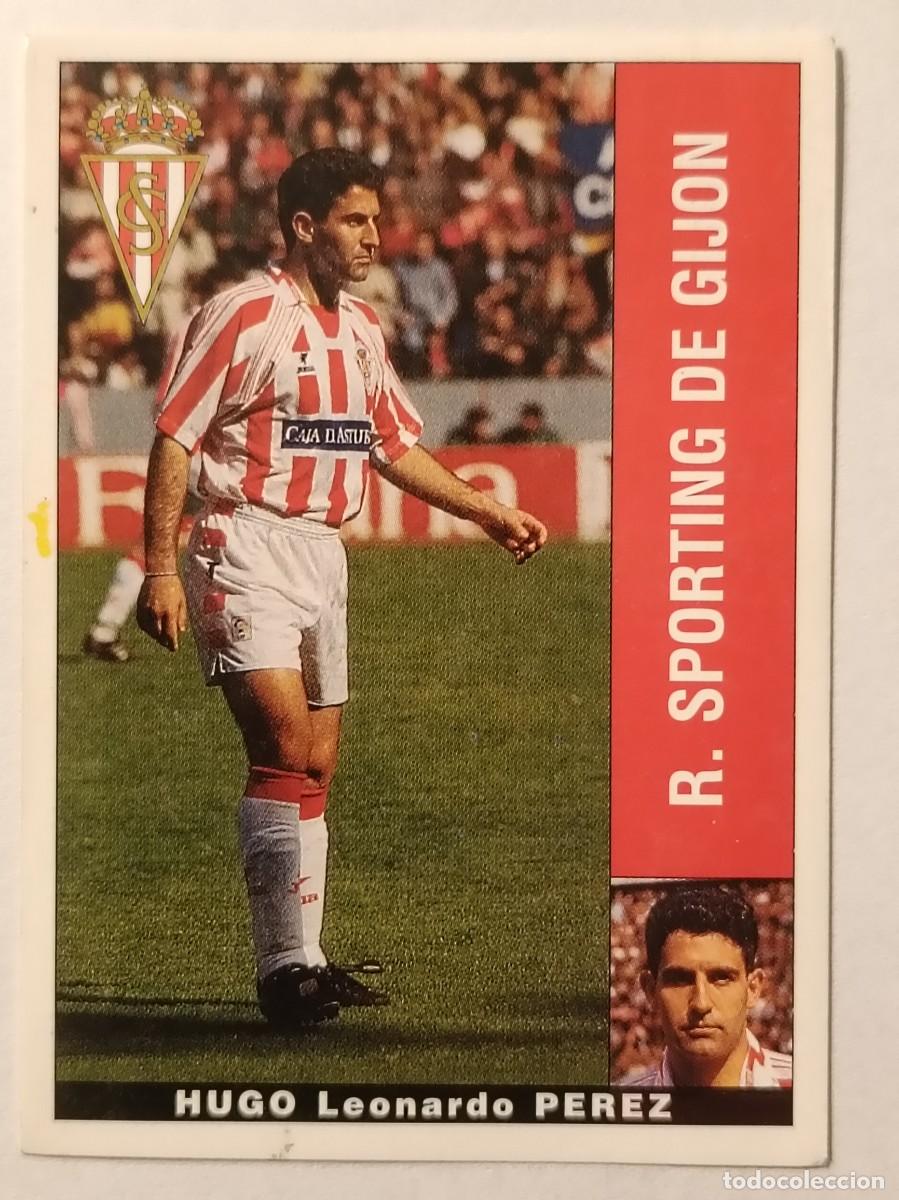 Cromos de F&uacute;tbol: HUGO PEREZ SPORTING GIJON LIGA 95/96 PANINI