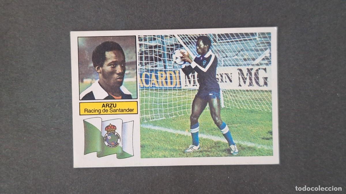 Figurine di Calcio: L5 ARZU RACING DE SANTANDER COLOCA LIGA ESTE 1982 1983 83 83 RECUPERADO DESPEGADO