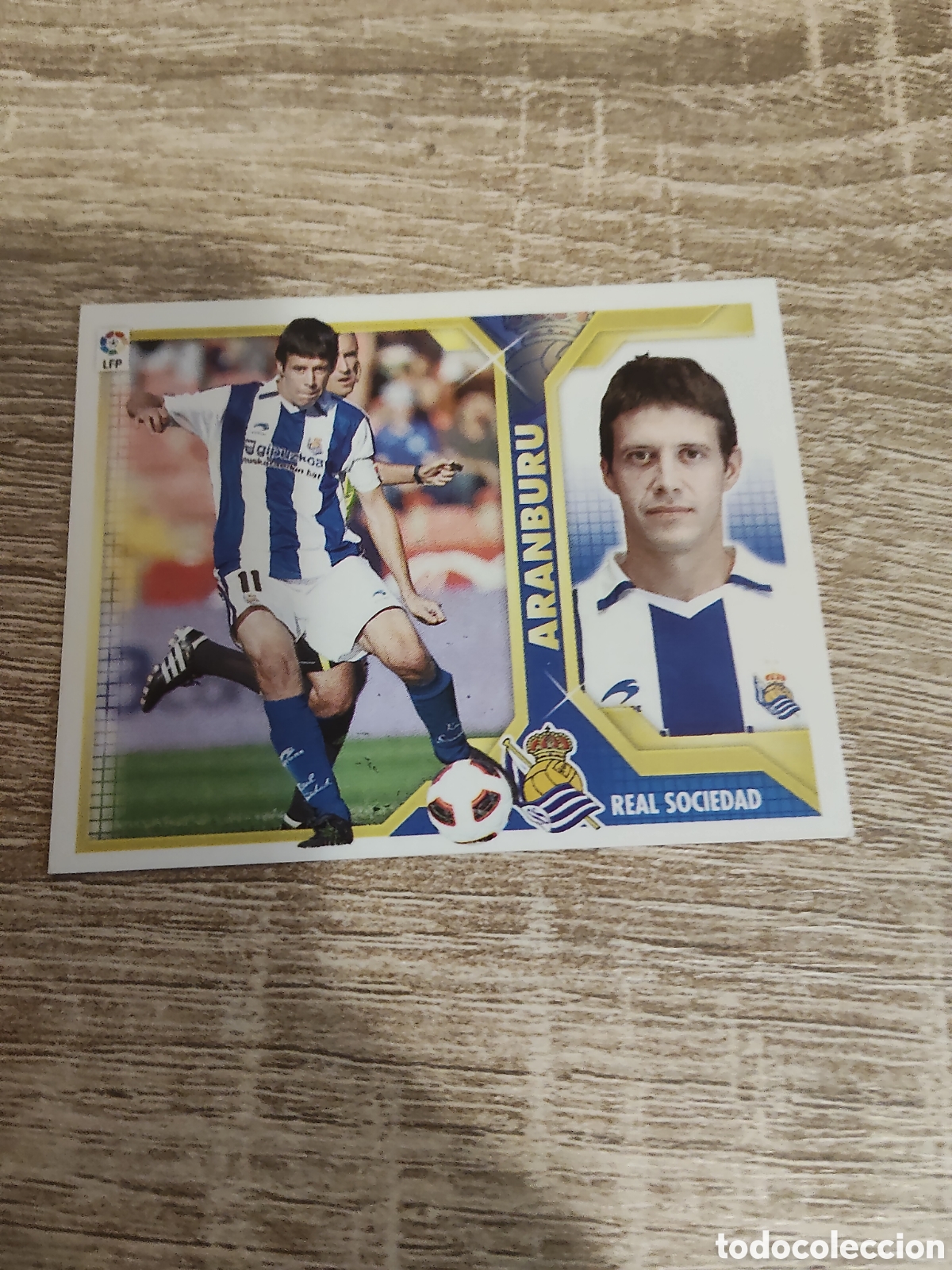 Cromos de F&uacute;tbol: Aranburu Real Sociedad liga 2011 2012 11 12 ediciones este