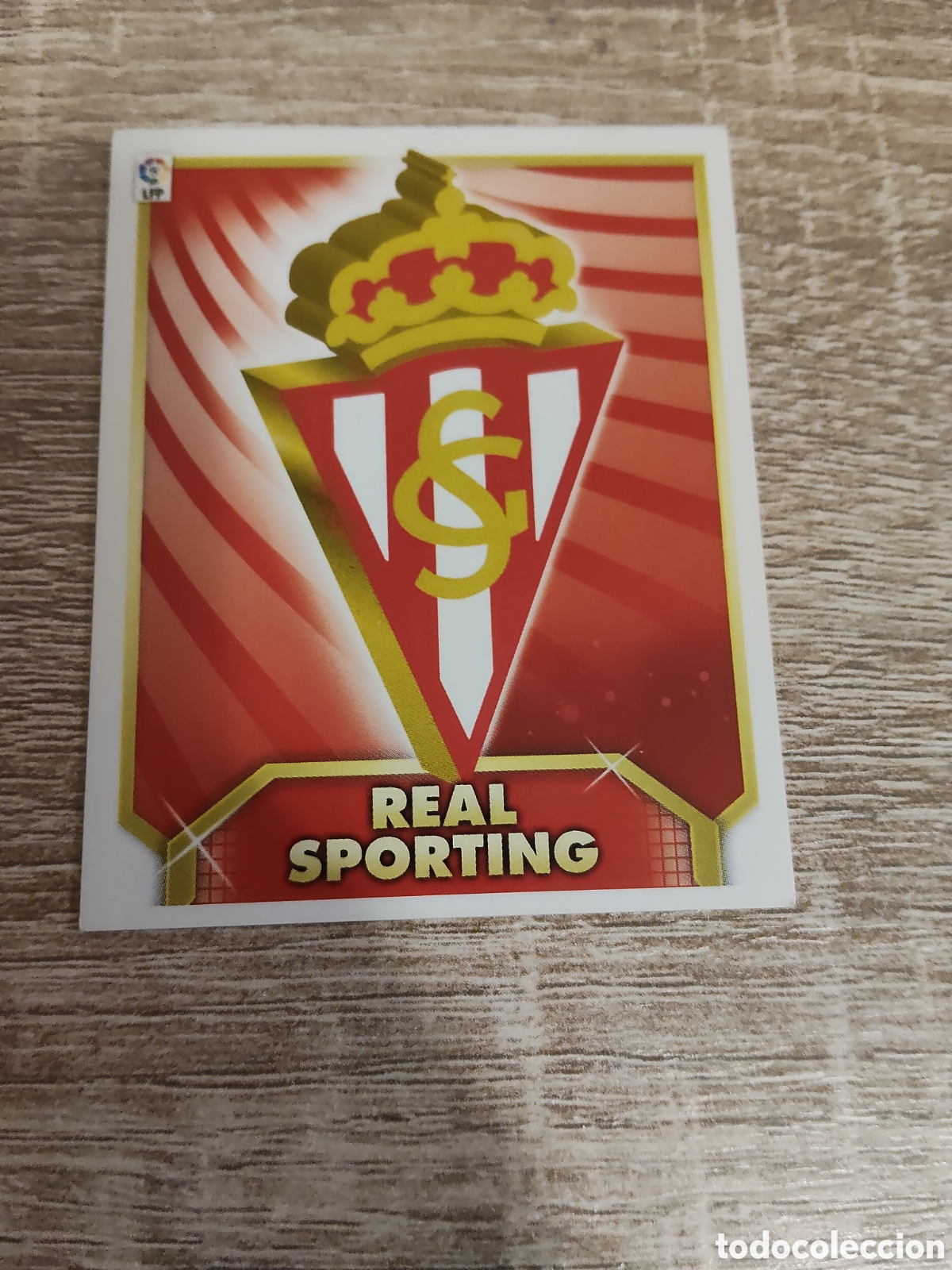 Cromos de F&uacute;tbol: Escudo Sporting de Gij&oacute;n liga 2011 2012 11 12 ediciones este