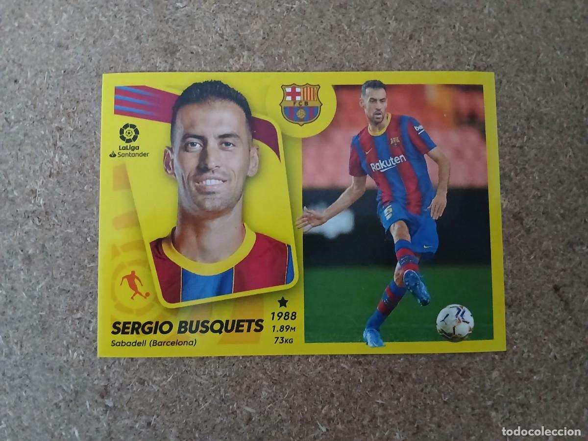 Figurine di Calcio: SERGIO BUSQUETS - FC BARCELONA N&ordm; 13 - LIGA ESTE 2021 2022 - 21 22
